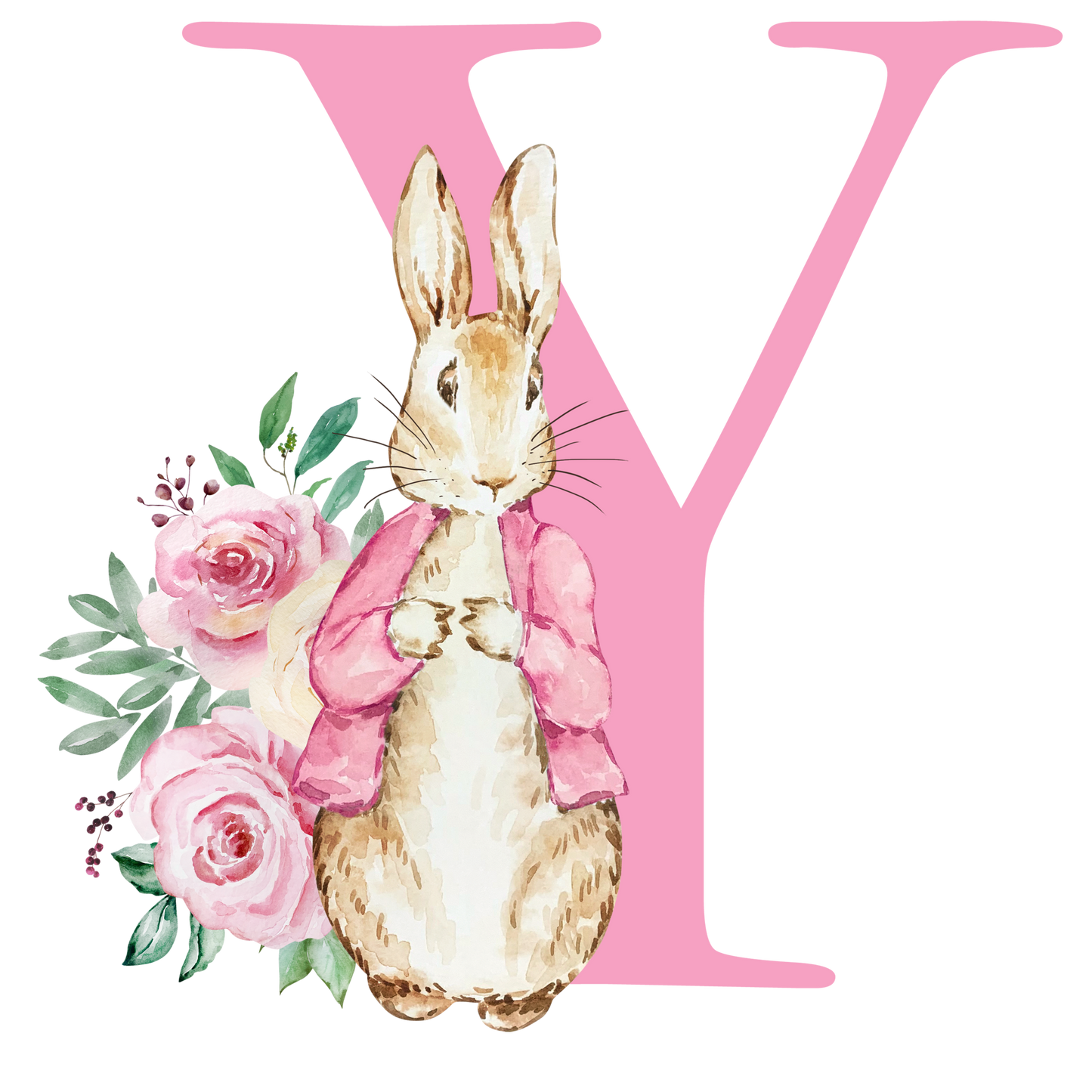 UVDTF Transfer - Easter Bunny Name (Easter Egg) (Bespoke)