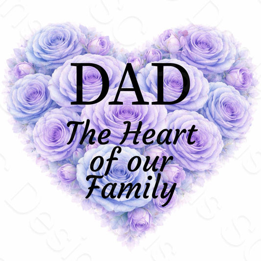 UV-DTF Transfer - Heart of Our Family