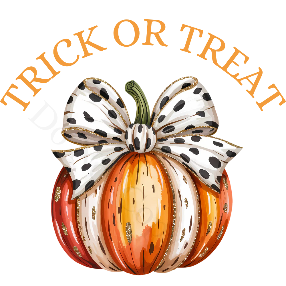 Digital Download - Halloween Cute Trick or Treat - Set of 4