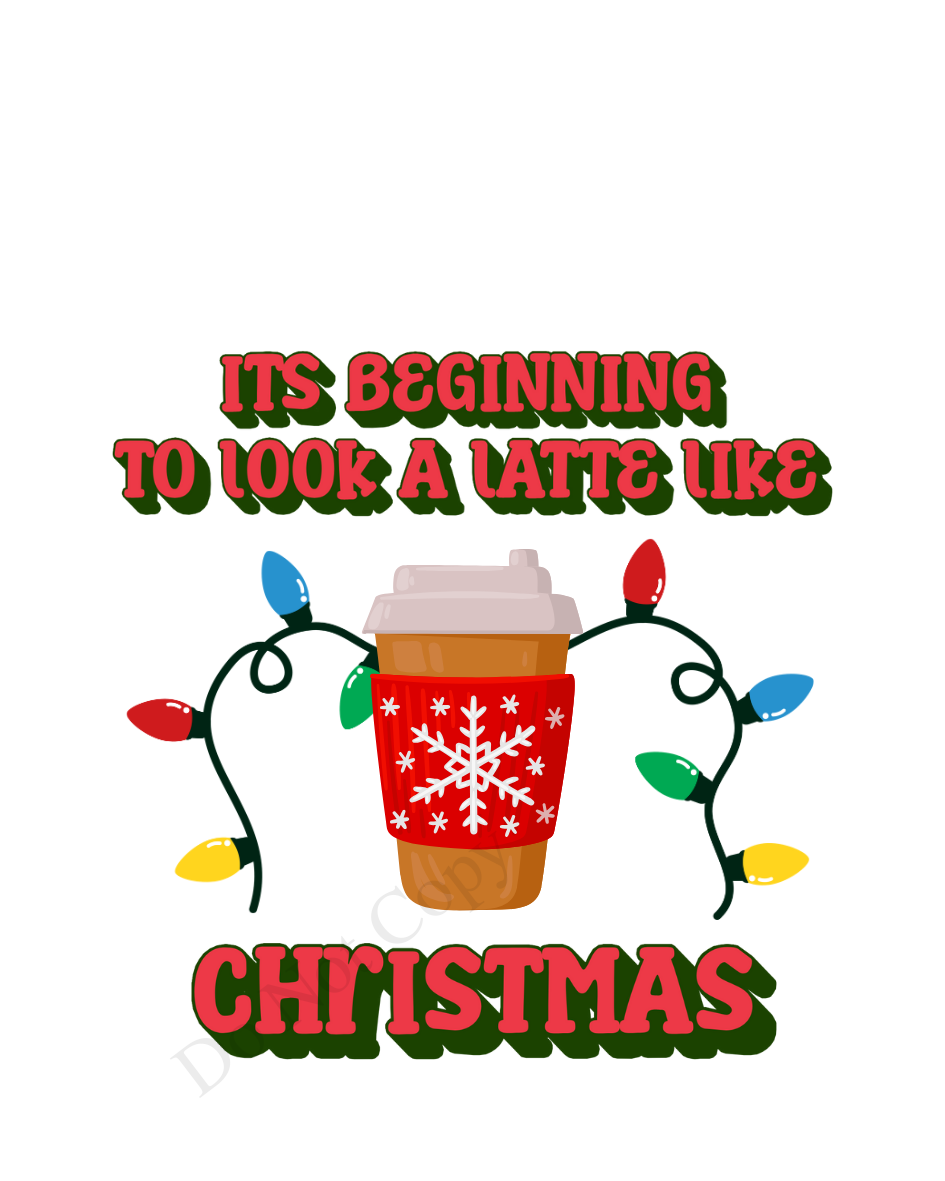 Digital Download - Funny Christmas coffee/tea - Set of 6