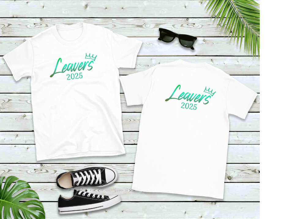 DTF Transfer - Leaver 2025 Signature Design
