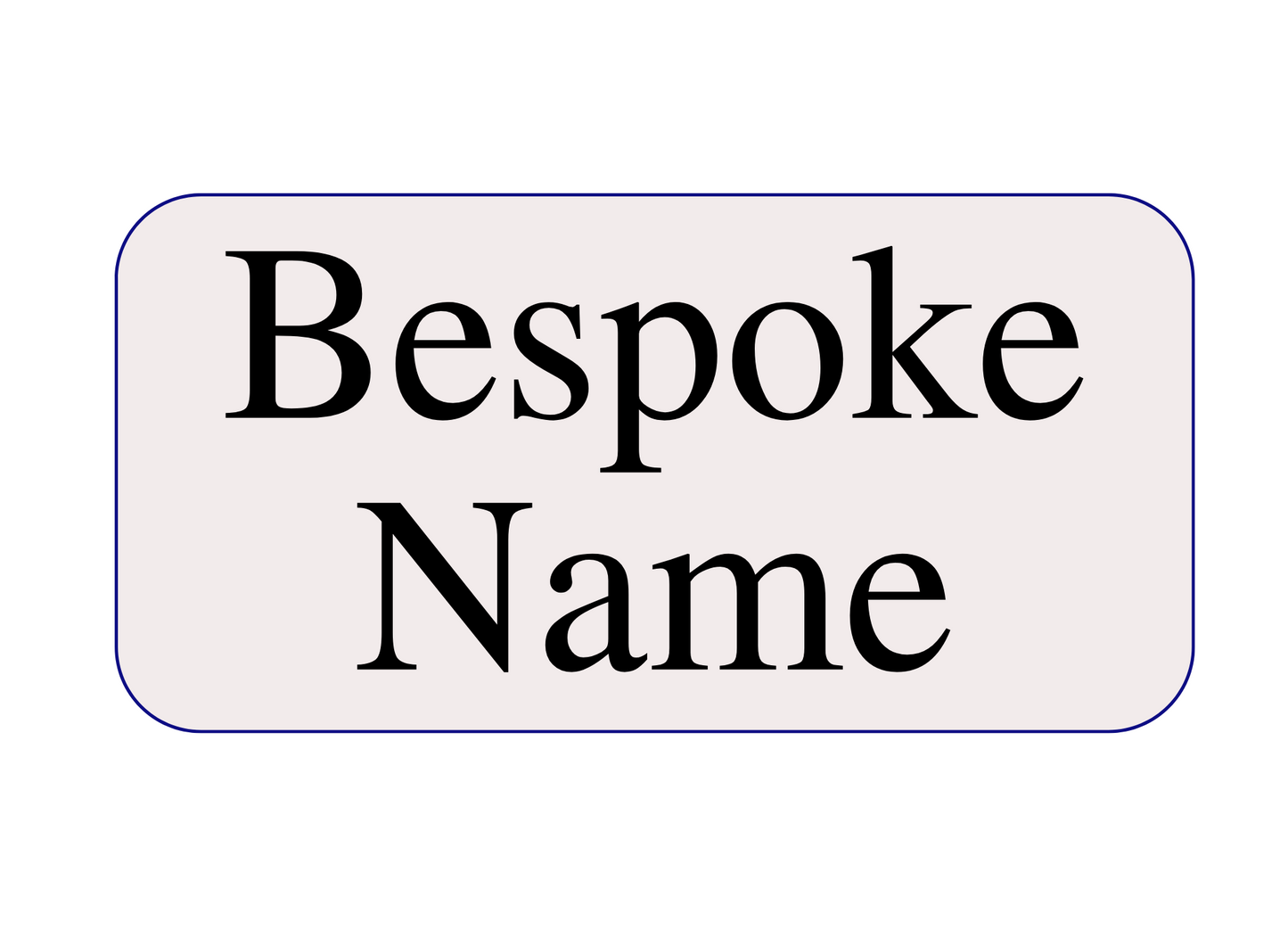 Name Personalised Iron on Name labels for clothing etc. Sheet of 30 (3cmx1.5cm)