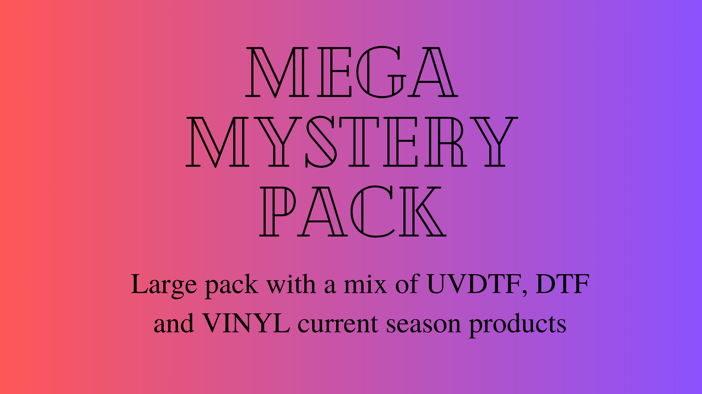 UV-DTF and DTF Transfer - Mystery Pack