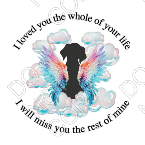 UV-DTF Transfer - Pet Memorial (Whole of Your Life)