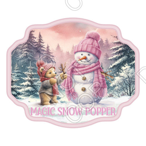 UV-DTF Transfer for Snow Popper - Magic Snow Popper