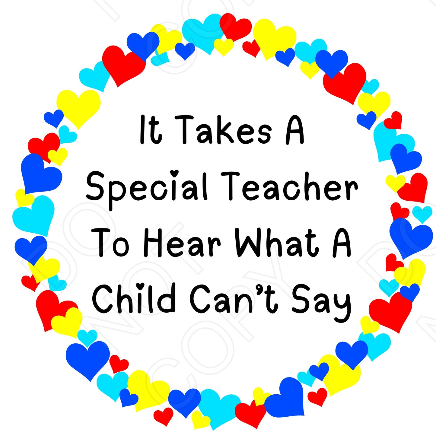 Digital Download - SEN Teacher Appreciation Set