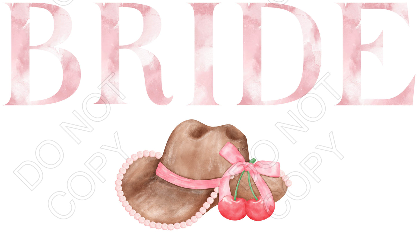 UV-DTF Transfer - Bride Style 1