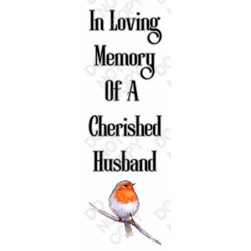 UV-DTF Transfer - In Loving Memory (Robin)