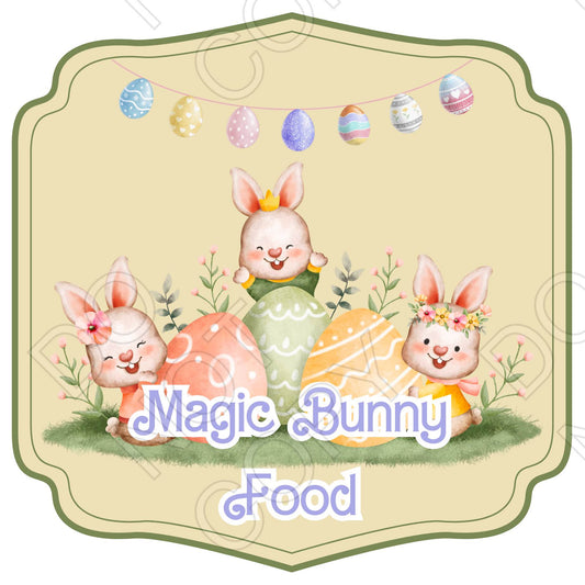 UV-DTF Transfer - Magic Bunny Food Popper