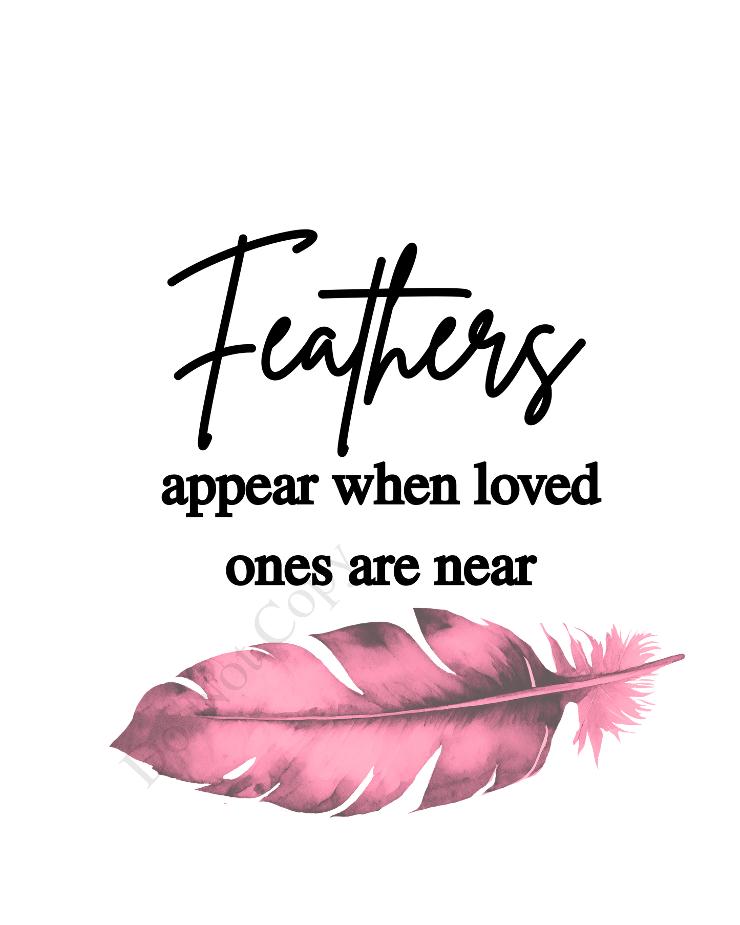 UV-DTF Transfer - Christmas bauble feather design-to fit Woodform 10cm tall baubles.