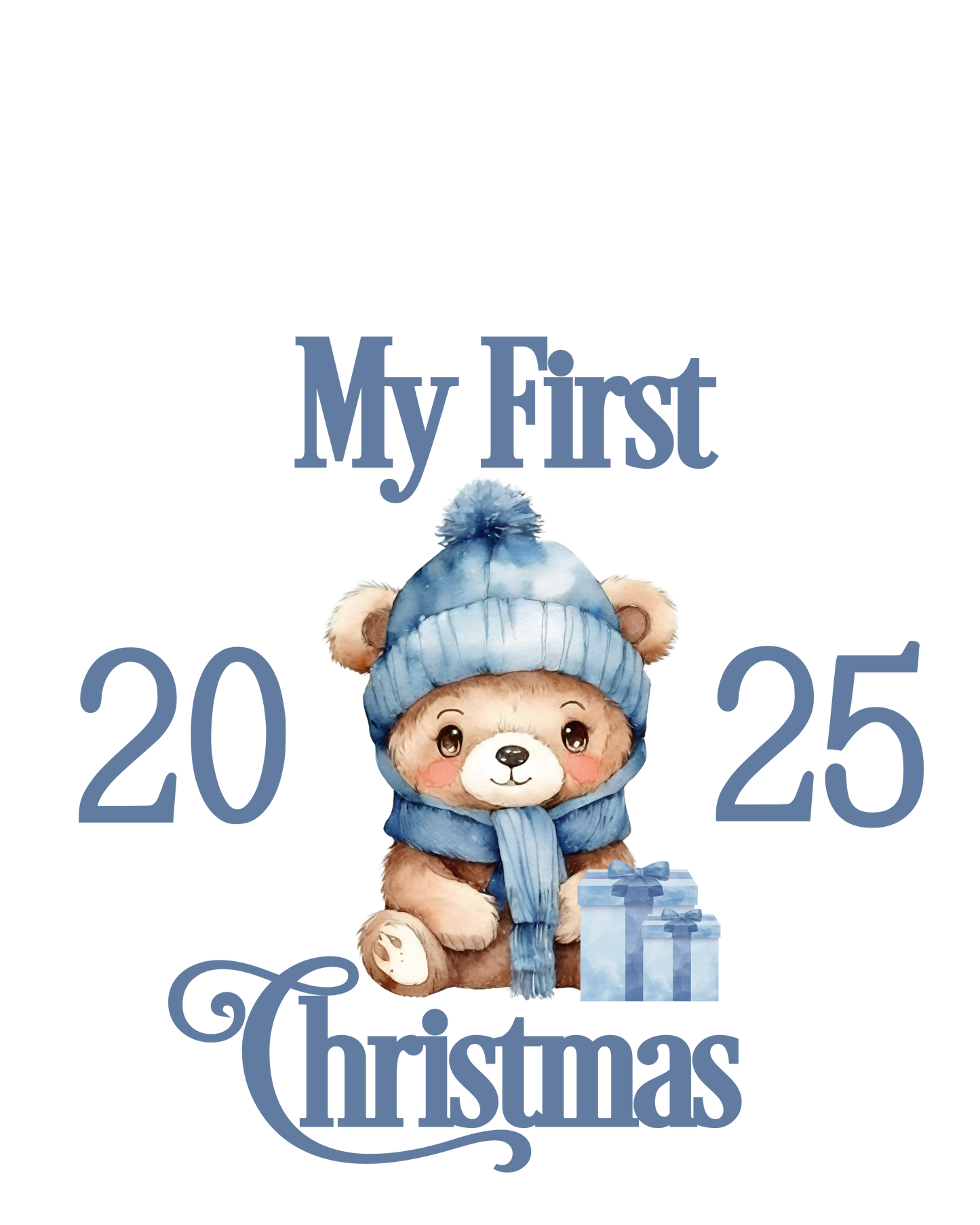 Digital Download - My first Christmas and Baby's first Christmas designs - Set of 10