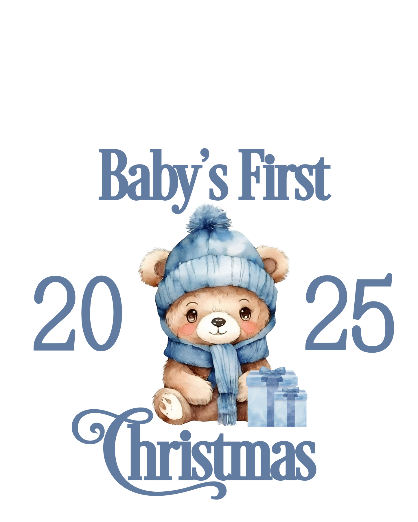 Digital Download - My first Christmas and Baby's first Christmas designs - Set of 10