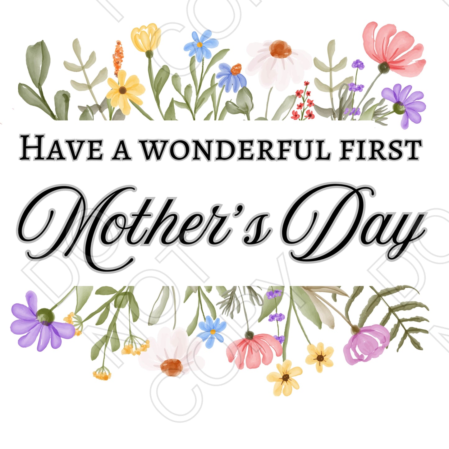 UV-DTF Transfer - I Am So Blessed (Mothers Day)