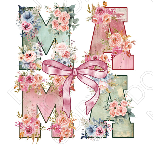 UV-DTF Transfer - Floral Mama