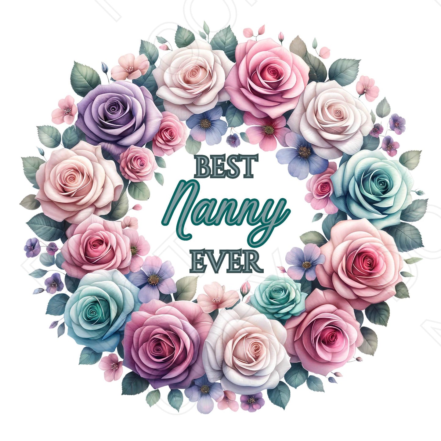 UVDTF Transfer - Flower Ring Best Ever