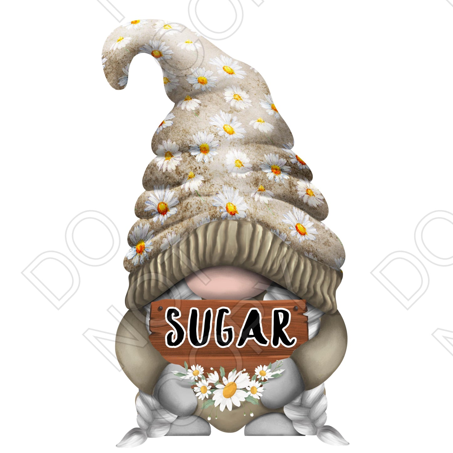 UV-DTF Transfer - Gonk Tea/Sugar/Coffee Holder Labels