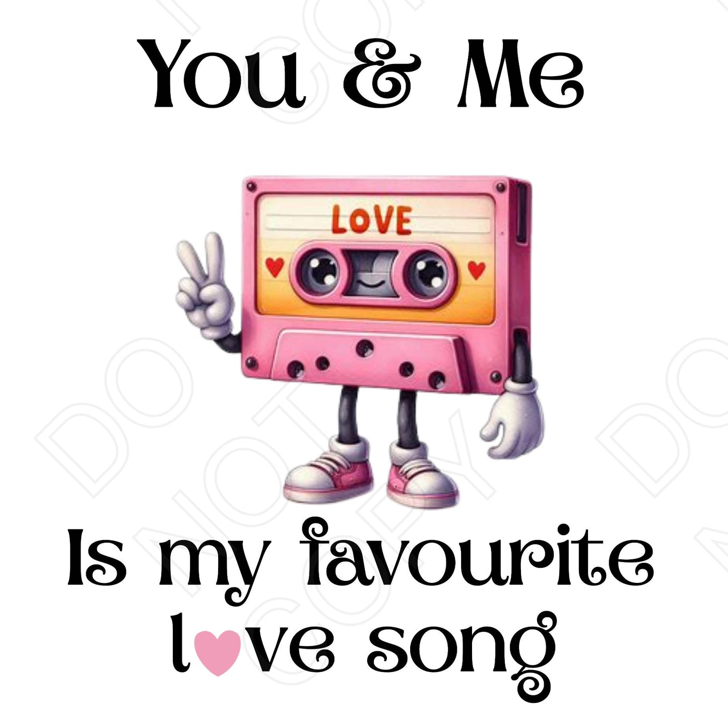 UVDTF Transfer - You & Me is My Favourite Love Song