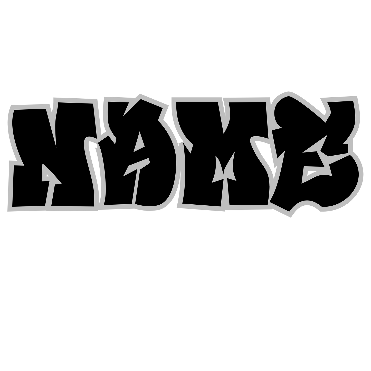 UVTDF Name Graffiti style (Bespoke)
