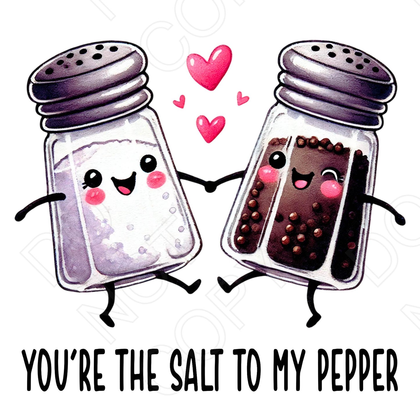 UVDTF Transfer - Valentines Cute Duo Designs