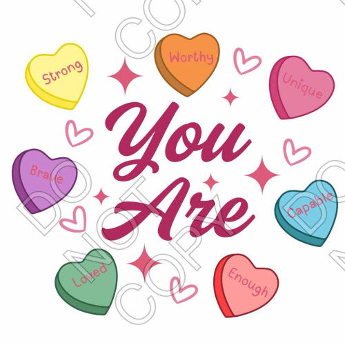 Digital Download - You Are... Love Hearts