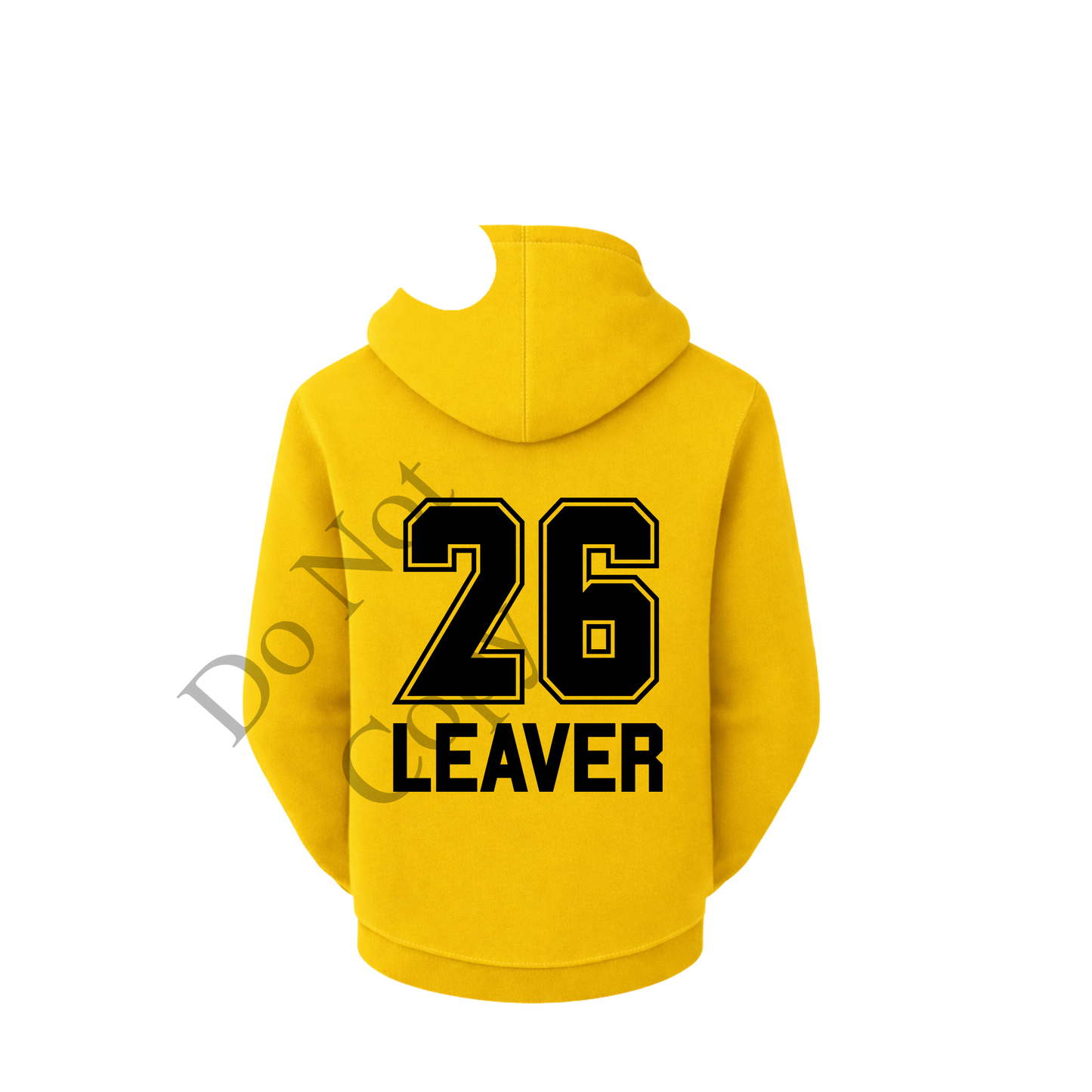 UVDTF Transfer - 2026 leavers hoodie design - Choice of colours. Fit Woodform Crafts acrylic leaver keyrings.