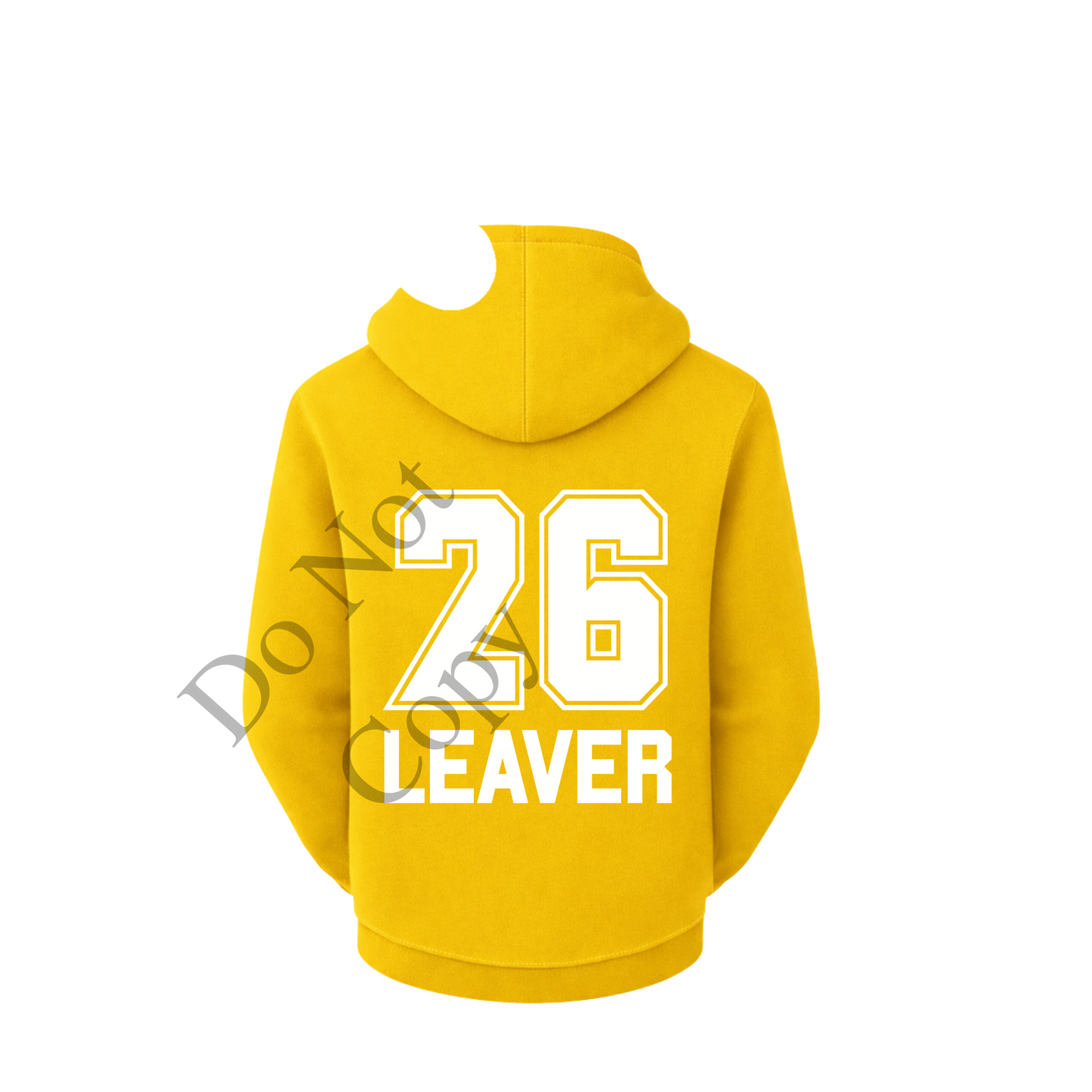 UVDTF Transfer - 2026 leavers hoodie design - Choice of colours. Fit Woodform Crafts acrylic leaver keyrings.