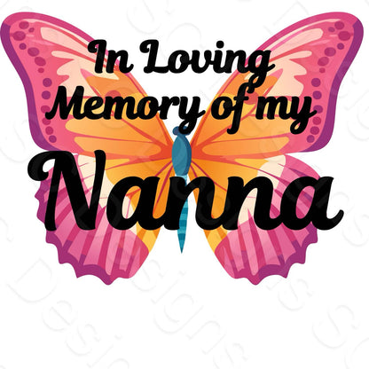 UV-DTF Transfer - In Memory of My... (Female Version)