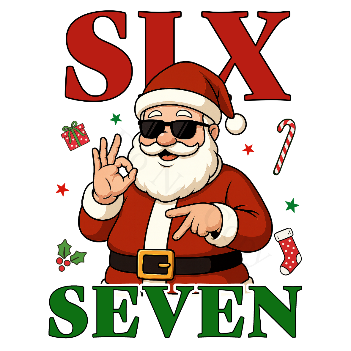 DTF Transfer - 6 7 Designs choice of options for tshirts, xmas gifts etc.