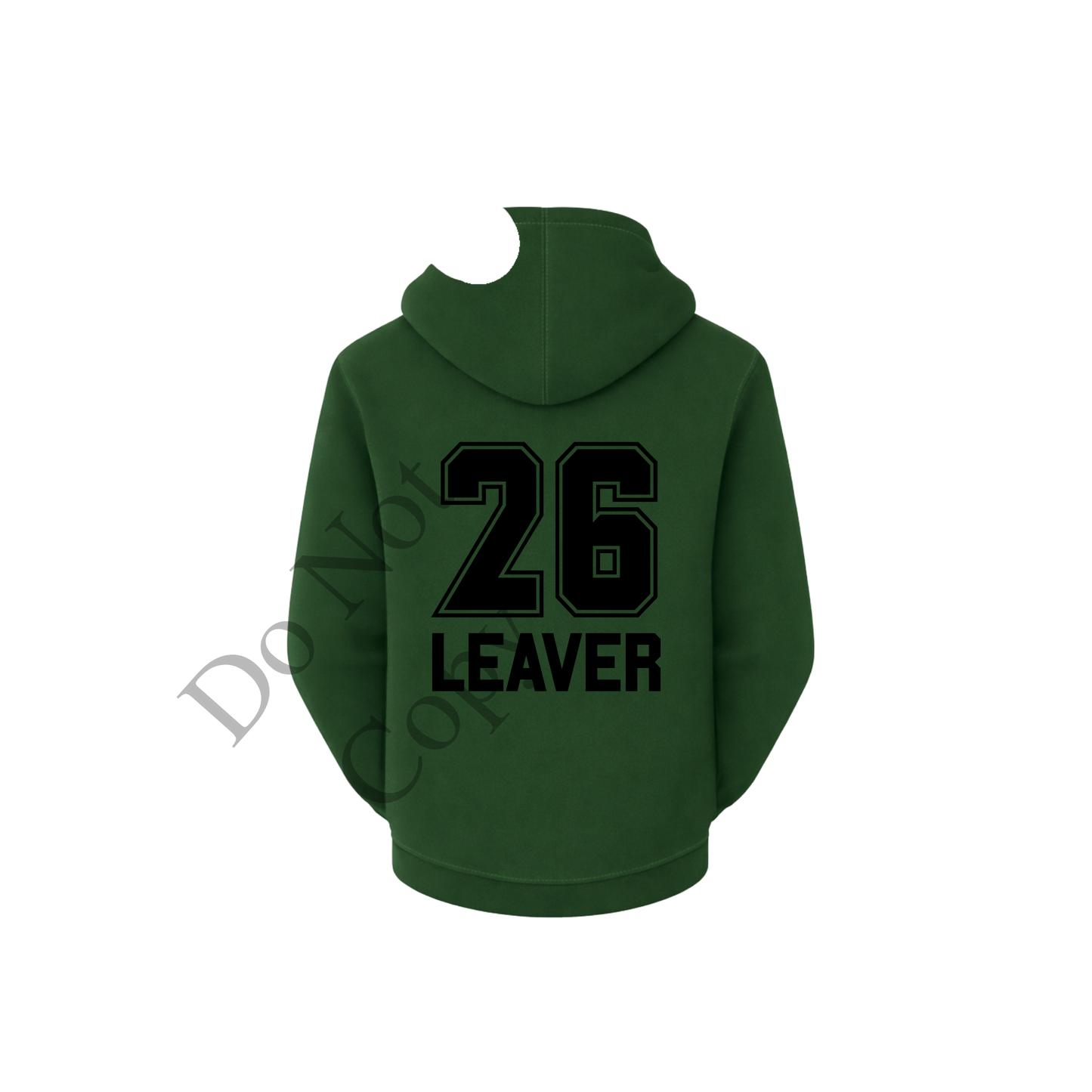 UVDTF Transfer - 2026 leavers hoodie design - Choice of colours. Fit Woodform Crafts acrylic leaver keyrings.