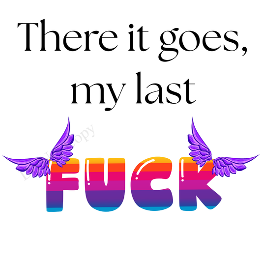 UV-DTF Transfer - Rude cup design style 3, perfect joke gift
