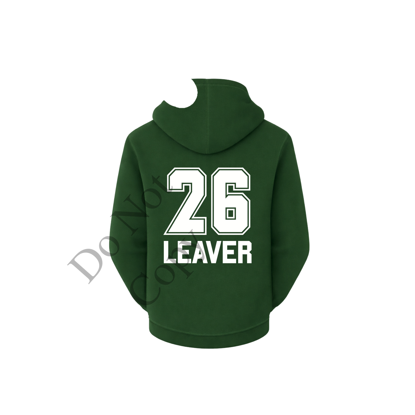 UVDTF Transfer - 2026 leavers hoodie design - Choice of colours. Fit Woodform Crafts acrylic leaver keyrings.