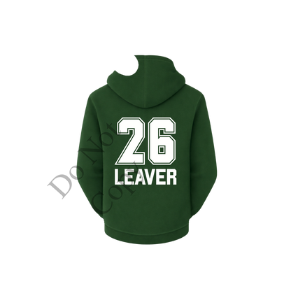UVDTF Transfer - 2026 leavers hoodie design - Choice of colours. Fit Woodform Crafts acrylic leaver keyrings.