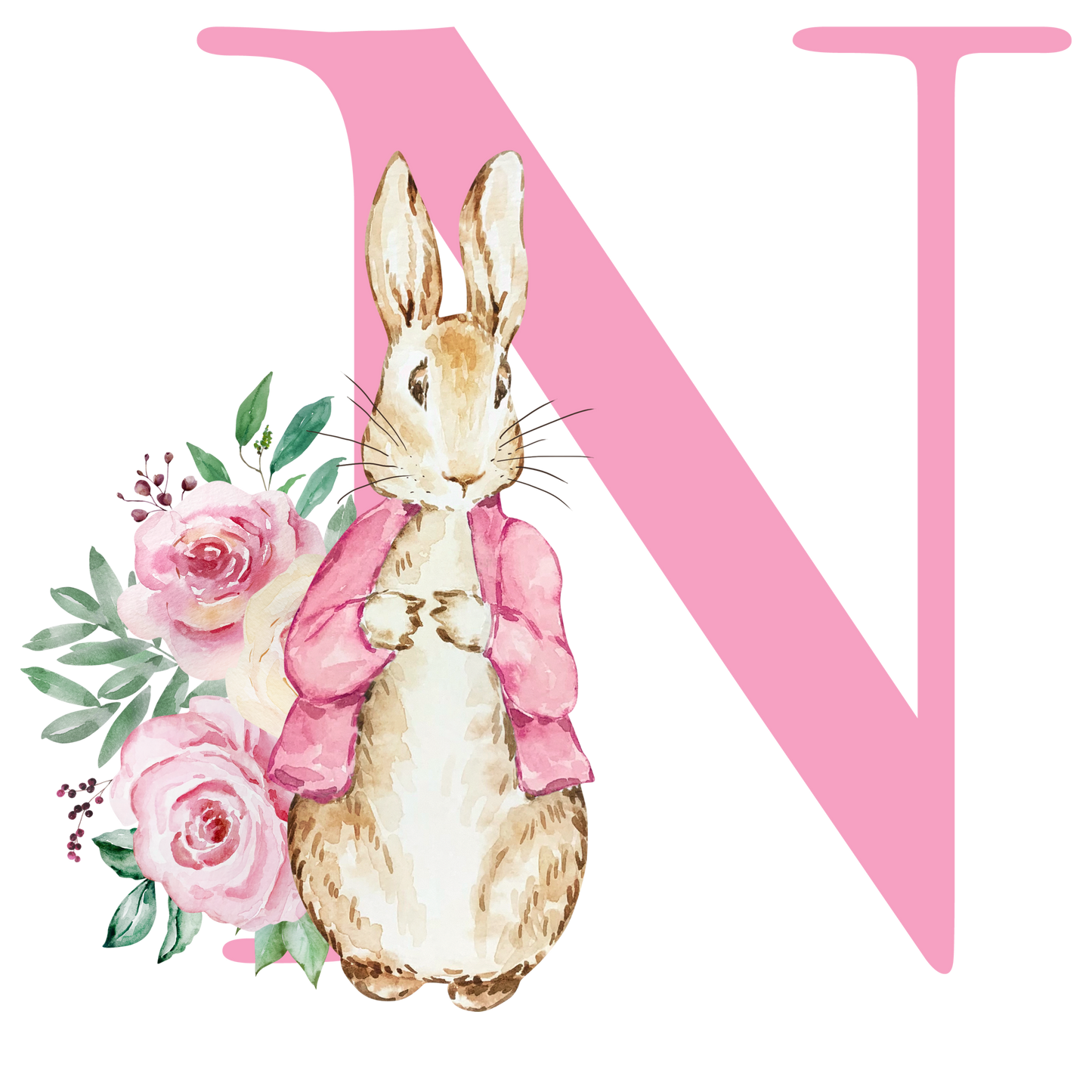 UVDTF Transfer - Easter Bunny Name (Easter Egg) (Bespoke)