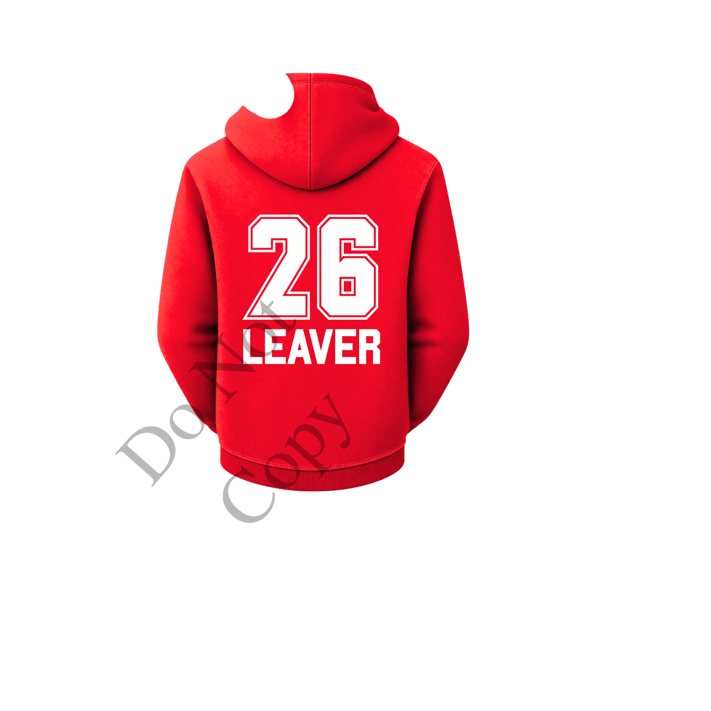 UVDTF Transfer - 2026 leavers hoodie design - Choice of colours. Fit Woodform Crafts acrylic leaver keyrings.