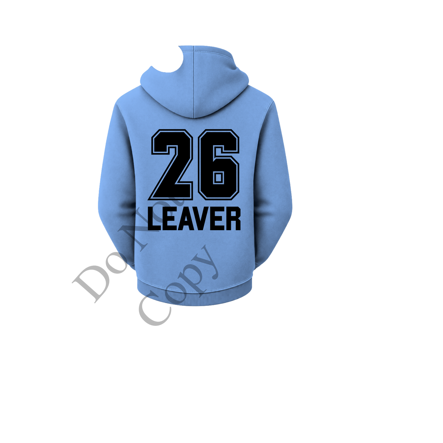 UVDTF Transfer - 2026 leavers hoodie design - Choice of colours. Fit Woodform Crafts acrylic leaver keyrings.