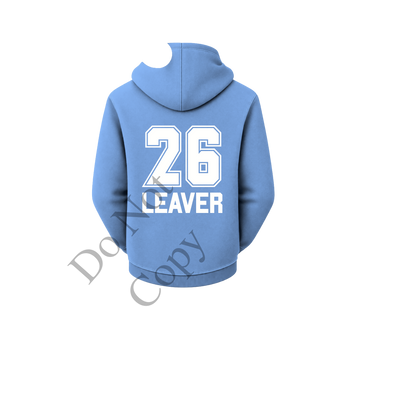 UVDTF Transfer - 2026 leavers hoodie design - Choice of colours. Fit Woodform Crafts acrylic leaver keyrings.