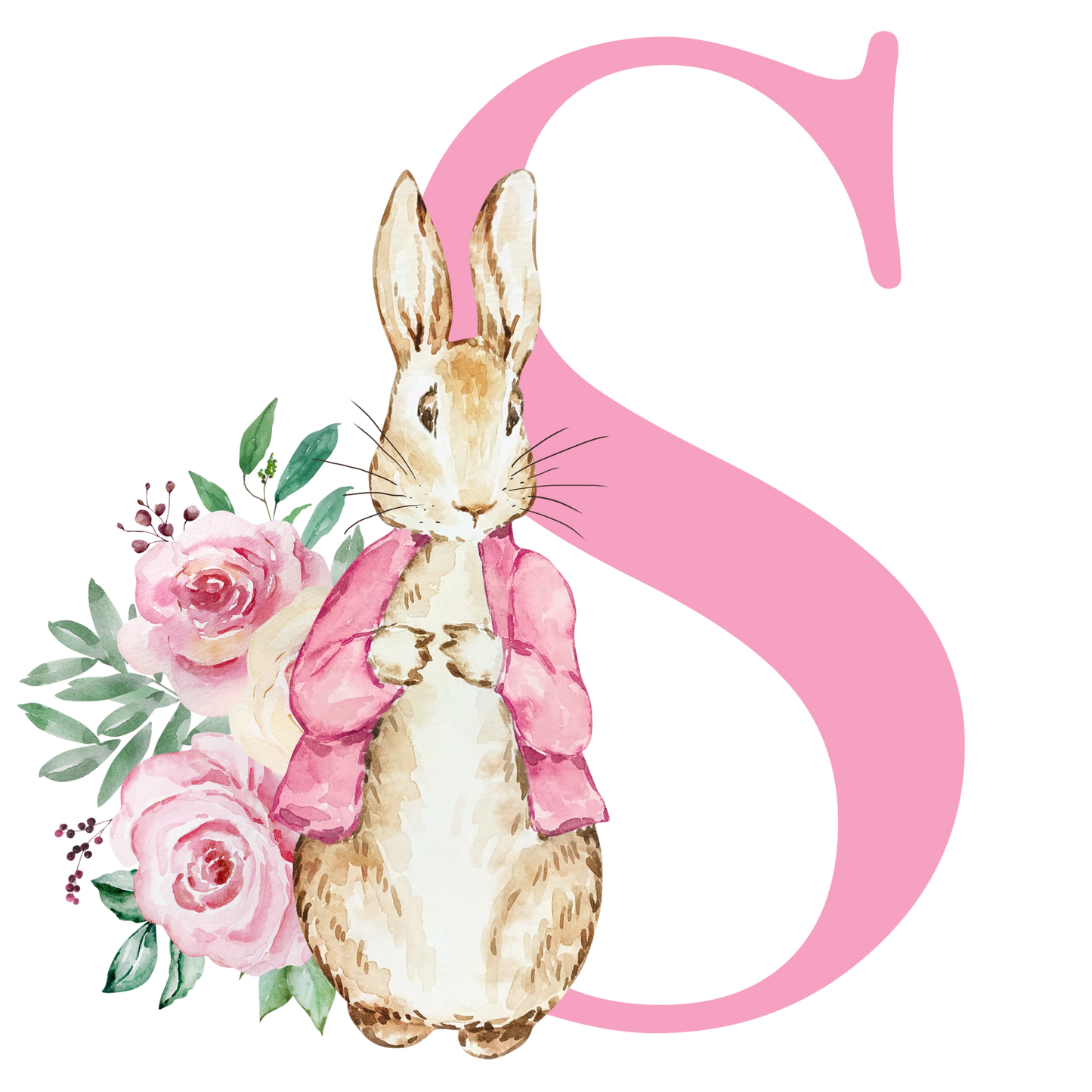 UVDTF Transfer - Easter Bunny Name (Easter Egg) (Bespoke)