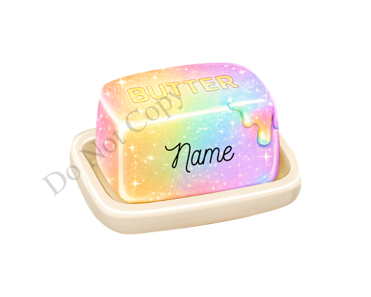 UVDTF Transfer - Squishy Butter Cute Viral Keyring Design (Bespoke)