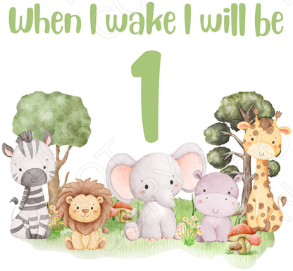 DTF Transfer - When I Wake I Will Be....