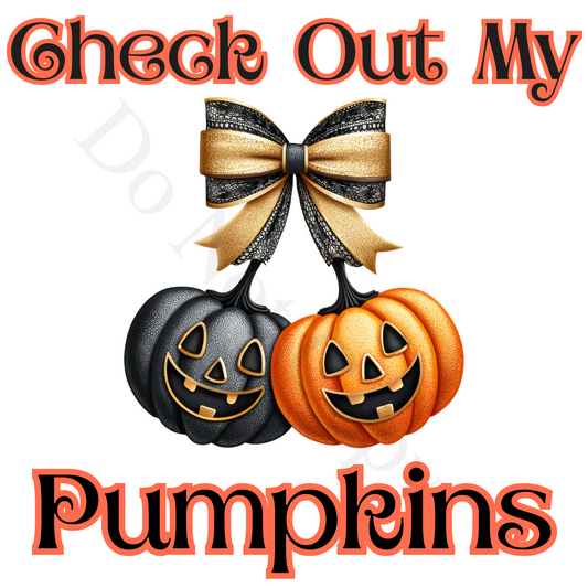 DTF Transfer - Halloween Check out my Pumpkins Design