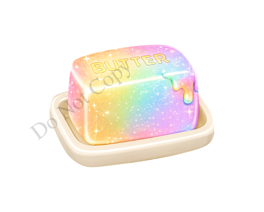 UVDTF Transfer - Squishy Butter Cute Viral Keyring Design