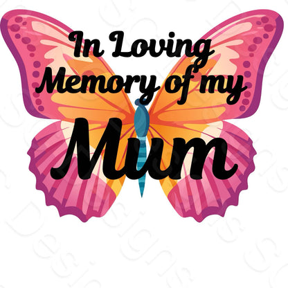 UV-DTF Transfer - In Memory of My... (Female Version)