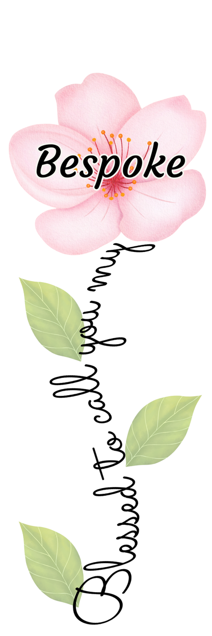 Digital Download - Mixed Blessed Flower Designs (Each colour and Name) - Set of 45
