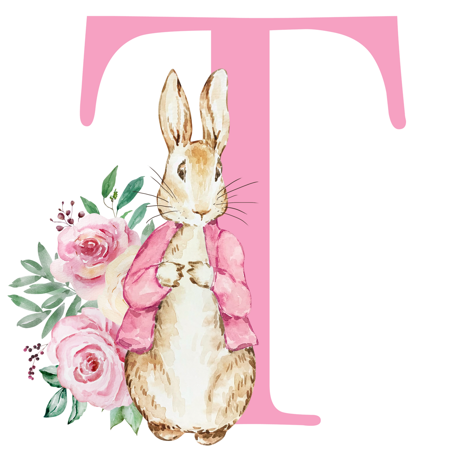 UVDTF Transfer - Easter Bunny Name (Easter Egg) (Bespoke)