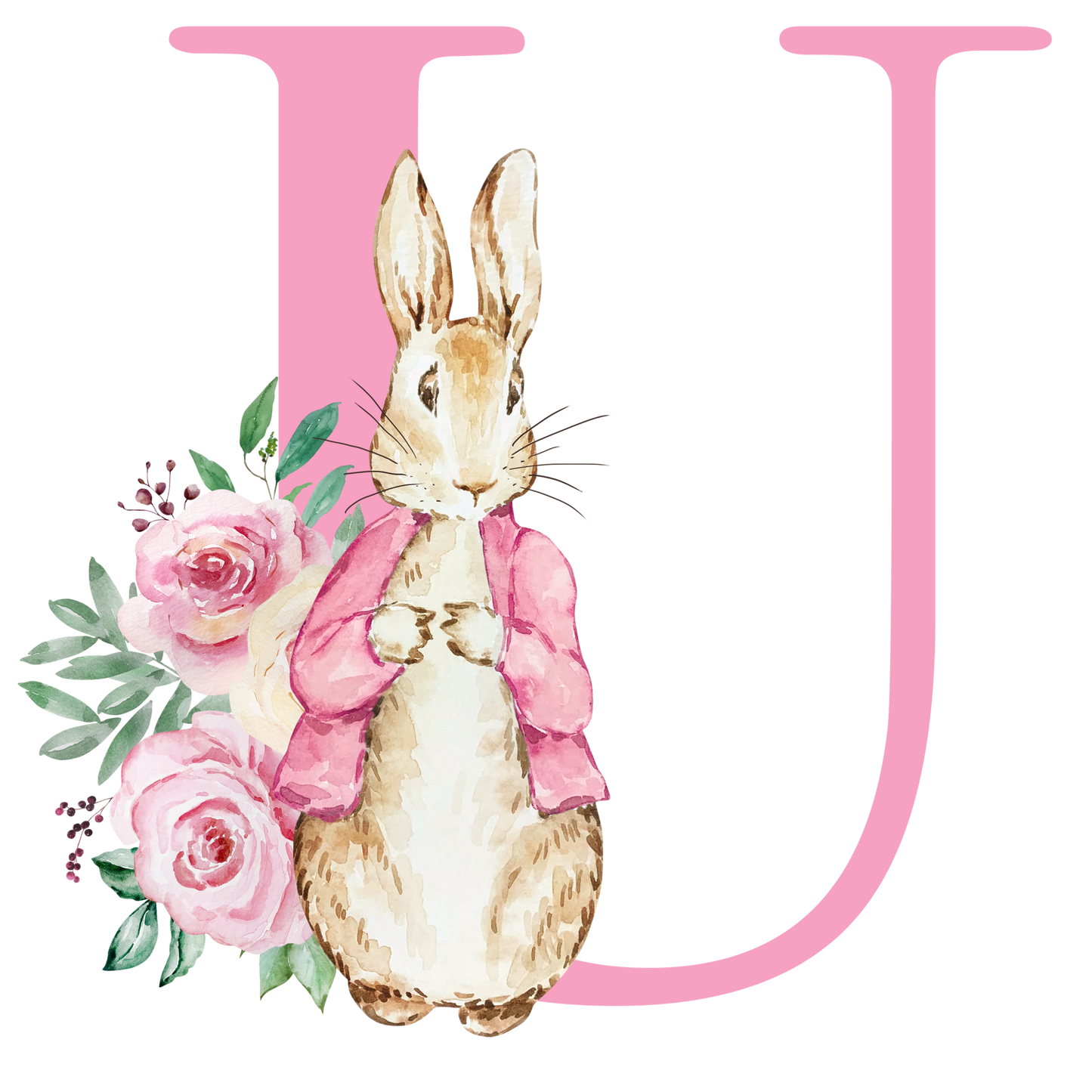 UVDTF Transfer - Easter Bunny Name (Easter Egg) (Bespoke)