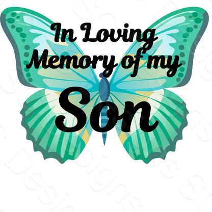 UV-DTF Transfer - In Memory of My... (Male Version)