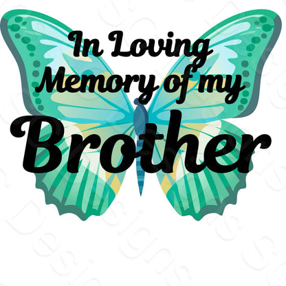 UV-DTF Transfer - In Memory of My... (Male Version)