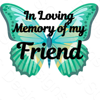 UV-DTF Transfer - In Memory of My... (Male Version)