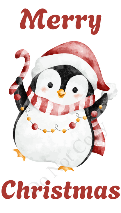 UV-DTF Transfer - Cute Christmas designs to fit the rangle multipack milk bottles