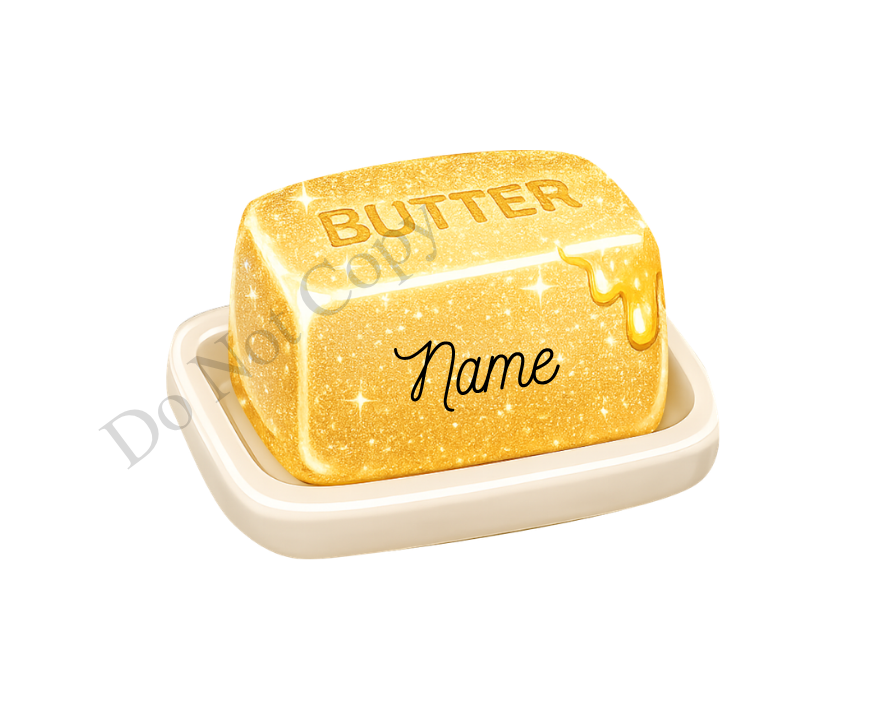 UVDTF Transfer - Squishy Butter Cute Viral Keyring Design (Bespoke)